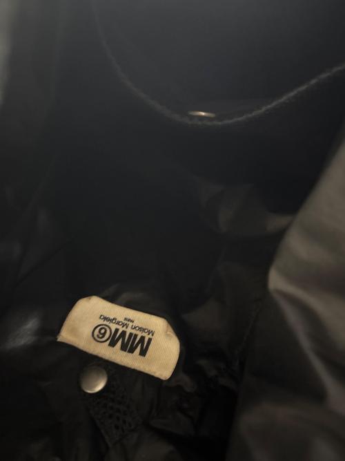 MM6 Maison Margiela（エムエムシックスメゾンマルジェラ）MM6 Maison Margiela (エムエムシックスメゾンマルジェラ) メッシュネットジャパニーズトートバッグ ブラックの古着・服飾アイテム