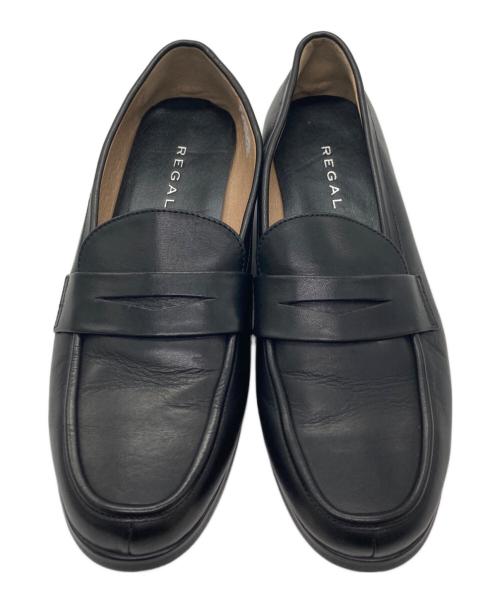 REGAL（リーガル）REGAL (リーガル) ローファー ブラック サイズ:23.5㎝の古着・服飾アイテム