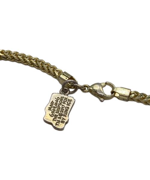 King Ice（キングアイス）King Ice (キングアイス) TEH SIMPSONS ネックレス ゴールドの古着・服飾アイテム