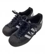 adidasアディダス）の古着「スーパースター II」｜ブラック