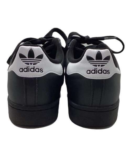 adidas（アディダス）adidas (アディダス) スーパースター II ブラック サイズ:25.5ｃｍの古着・服飾アイテム