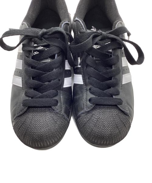 adidas（アディダス）adidas (アディダス) スーパースター II ブラック サイズ:25.5ｃｍの古着・服飾アイテム