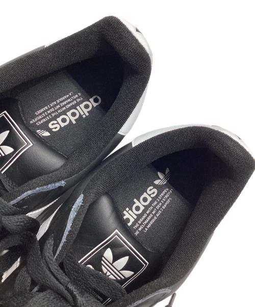 adidas（アディダス）adidas (アディダス) スーパースター II ブラック サイズ:25.5ｃｍの古着・服飾アイテム