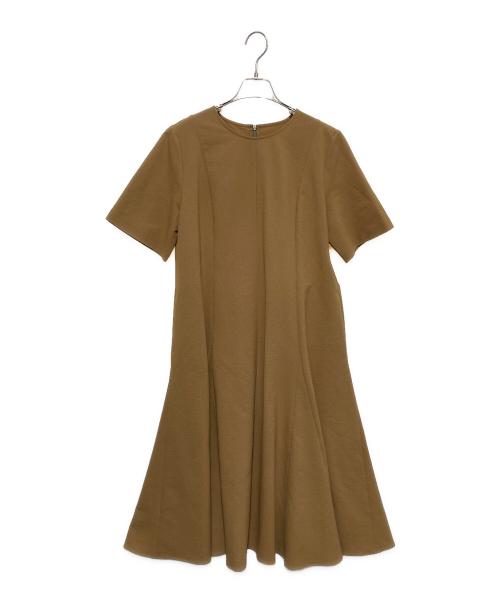 MACKINTOSH（マッキントッシュ）MACKINTOSH (マッキントッシュ) ストレッチサッカーワンピース ベージュ サイズ:40の古着・服飾アイテム