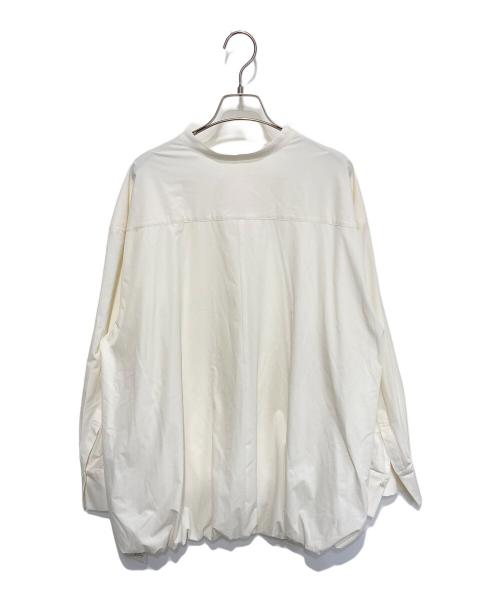 UNTITLED（アンタイトル）UNTITLED (アンタイトル) バルーンヘムブラウス ホワイト サイズ:3Lの古着・服飾アイテム