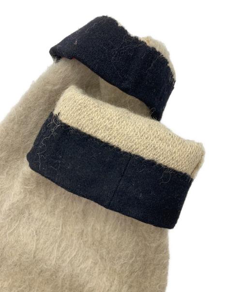 Rolf Drangsgaard（ロルフドラングスガード）Rolf Drangsgaard (ロルフドラングスガード) バージンウールニット ベージュ サイズ:Ｍの古着・服飾アイテム