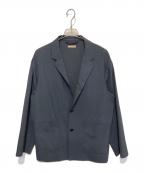 LAMONDラモンド）の古着「ストレッチ テーラードジャケット」｜グレー