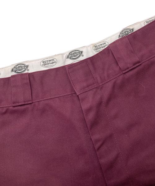 Dickies（ディッキーズ）Dickies (ディッキーズ) 別注ツイルワークパンツ ボルドー サイズ:3の古着・服飾アイテム