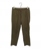 LAMONDラモンド）の古着「シャリパンツ」｜カーキ