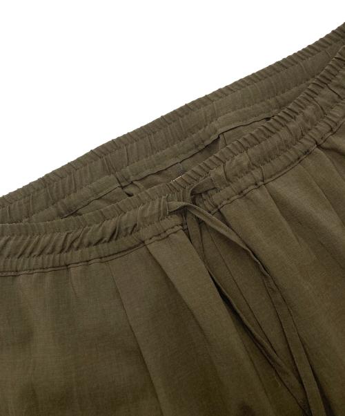 LAMOND（ラモンド）LAMOND (ラモンド) シャリパンツ カーキ サイズ:4の古着・服飾アイテム