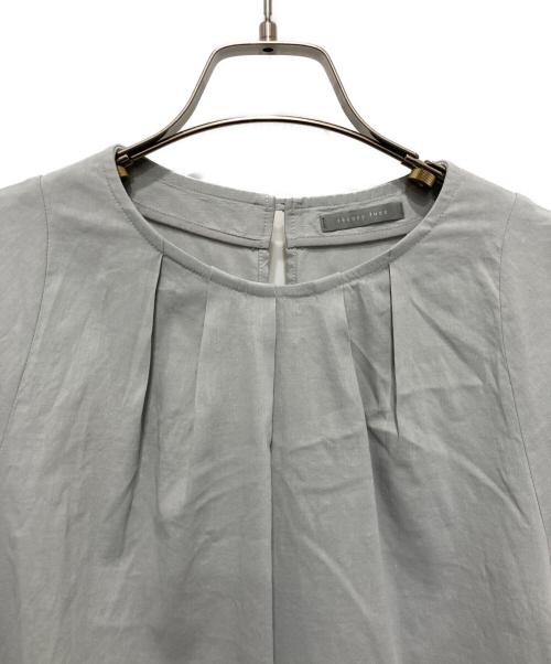 theory luxe（セオリーリュクス）theory luxe (セオリーリュクス) CRISP LINEN CALLY ブラウス グレー サイズ:38の古着・服飾アイテム