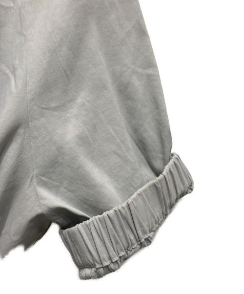 theory luxe（セオリーリュクス）theory luxe (セオリーリュクス) CRISP LINEN CALLY ブラウス グレー サイズ:38の古着・服飾アイテム