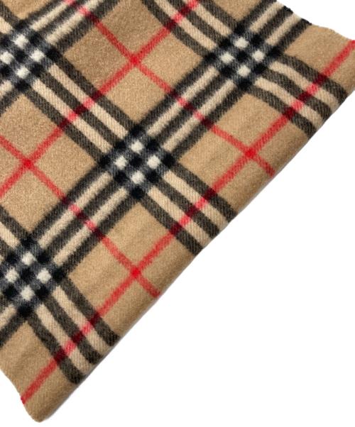 BURBERRY LONDON（バーバリーロンドン）BURBERRY LONDON (バーバリーロンドン) カシミヤノバチェックストール ベージュ サイズ:なしの古着・服飾アイテム