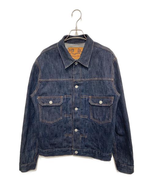 KOJIMA GENES（コジマジーンズ）KOJIMA GENES (コジマジーンズ) 2ndタイプ セルビッジデニムジャケット インディゴ サイズ:Ｍの古着・服飾アイテム