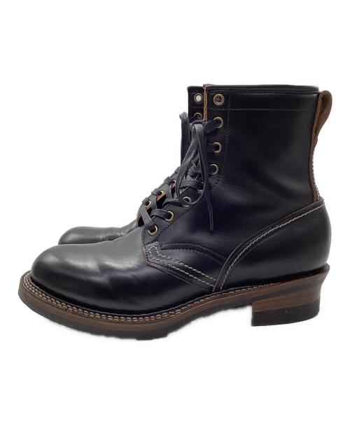 locking shoes by footmonkey（ロッキングシューズバイフットモンキー）locking shoes by footmonkey (ロッキングシューズバイフットモンキー) ロガーブーツ ブラック サイズ:UK8の古着・服飾アイテム