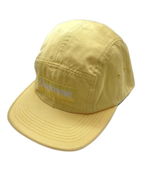 SUPREME（シュプリーム）SUPREME (シュプリーム) ウォッシュドチノツイルキャンプキャップ イエロー サイズ:なしの古着・服飾アイテム