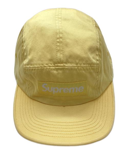 SUPREME（シュプリーム）SUPREME (シュプリーム) ウォッシュドチノツイルキャンプキャップ イエロー サイズ:なしの古着・服飾アイテム