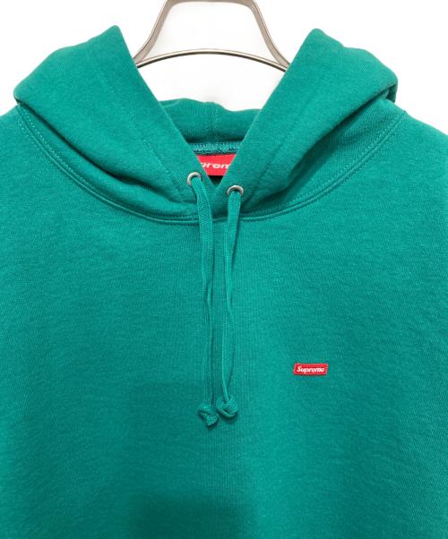 SUPREME（シュプリーム）SUPREME (シュプリーム) スモールボックス フーデッドスウェットシャツ グリーン サイズ:XLの古着・服飾アイテム