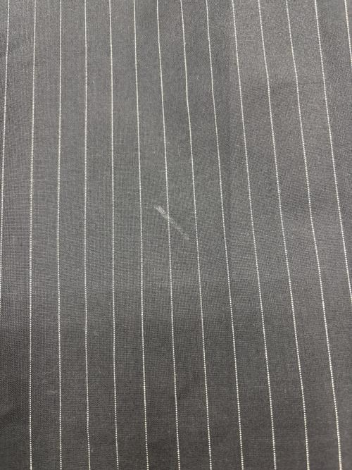 ASTRAET（アストラット）ASTRAET (アストラット) ストライプ イージー ワイドテーパードパンツ ブラック サイズ:1の古着・服飾アイテム