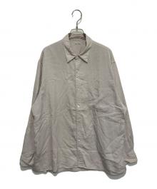 STEVEN ALAN（スティーブンアラン）の古着「CELLS/NY レギュラーカラーボックスシャツ」｜アイボリー