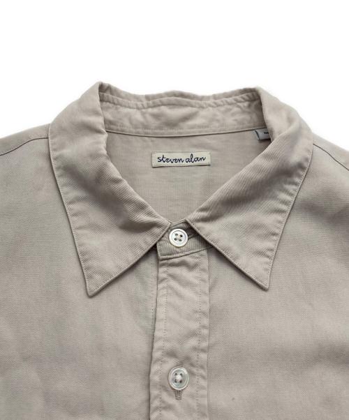 STEVEN ALAN（スティーブンアラン）STEVEN ALAN (スティーブンアラン) CELLS/NY レギュラーカラーボックスシャツ アイボリー サイズ:Ｍの古着・服飾アイテム