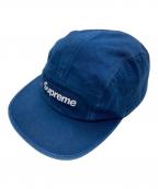 SUPREMEシュプリーム）の古着「ウォッシュチノツイルキャンプキャップ」｜インディゴ