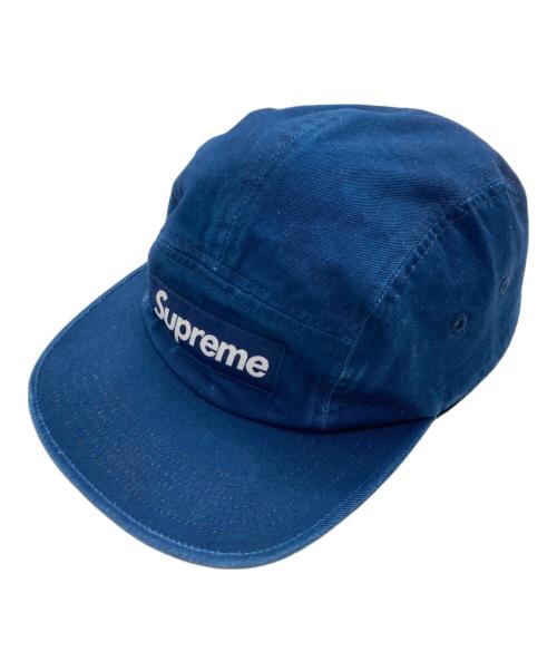 SUPREME（シュプリーム）SUPREME (シュプリーム) ウォッシュチノツイルキャンプキャップ インディゴ サイズ:なしの古着・服飾アイテム