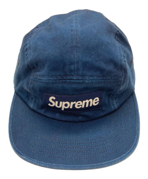 SUPREME（シュプリーム）SUPREME (シュプリーム) ウォッシュチノツイルキャンプキャップ インディゴ サイズ:なしの古着・服飾アイテム