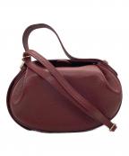 OLISTIAオリスティア）の古着「ダエンショルダーバッグ」｜レッド
