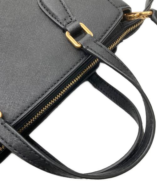 TORY BURCH（トリーバーチ）TORY BURCH (トリーバーチ) 2WAYショルダーバッグ ブラックの古着・服飾アイテム