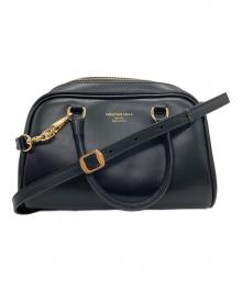 CHRISTIAN VILLA（クリスチャンヴィラ）の古着「ボストンショルダーバッグ」｜ブラック