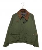 Barbour×B-SHOPバブアー×ビショップ）の古着「別注 BLYTH ショートジャケット」｜オリーブ