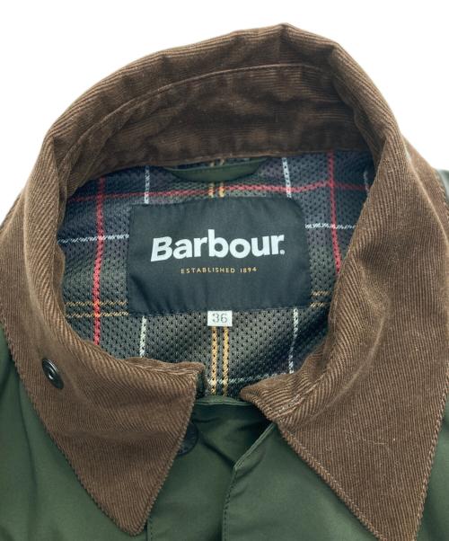 Barbour（バブアー）Barbour (バブアー) B-SHOP (ビショップ) 別注 BLYTH ショートジャケット オリーブ サイズ:36の古着・服飾アイテム