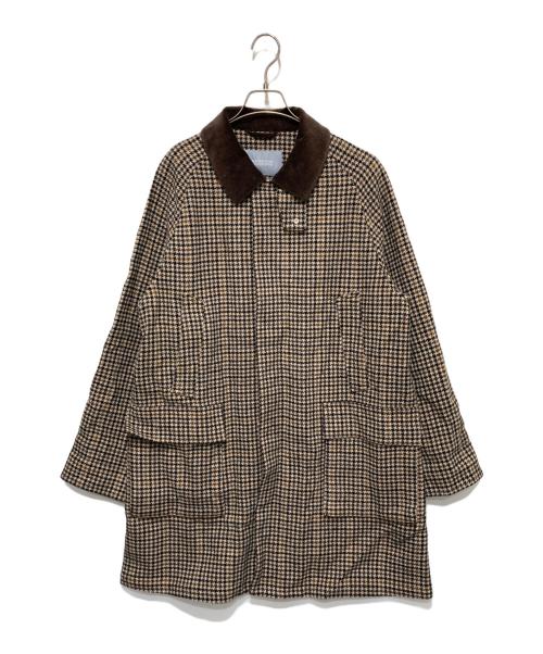 MACKINTOSH PHILOSOPHY（マッキントッシュ フィロソフィー）MACKINTOSH PHILOSOPHY (マッキントッシュ フィロソフィー) サマーフォード ハンティングコート ブラウン サイズ:6の古着・服飾アイテム
