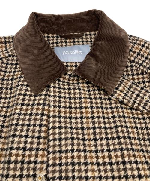 MACKINTOSH PHILOSOPHY（マッキントッシュ フィロソフィー）MACKINTOSH PHILOSOPHY (マッキントッシュ フィロソフィー) サマーフォード ハンティングコート ブラウン サイズ:6の古着・服飾アイテム