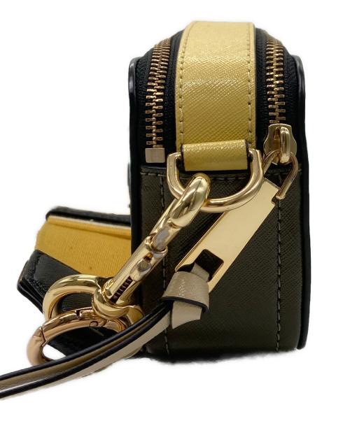 MARC JACOBS（マークジェイコブス）MARC JACOBS (マークジェイコブズ) ザ スナップショット ショルダーバッグ ブルーの古着・服飾アイテム