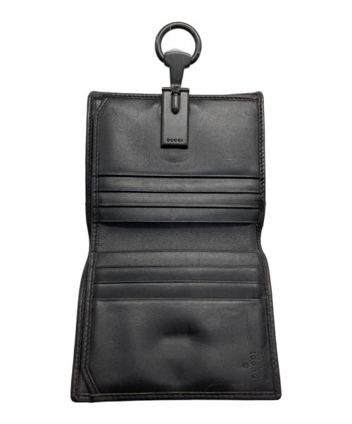 GUCCI（グッチ）GUCCI (グッチ) ボースビットコンパクトウォレット ブラウンの古着・服飾アイテム