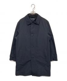 BOSS HUGO BOSS（ボス ヒューゴボス）の古着「インナーベスト付ステンカラーコート」｜ブラック