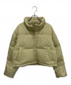 URBAN RESEARCHアーバンリサーチ）の古着「撥水ショートダウンコート」｜ベージュ