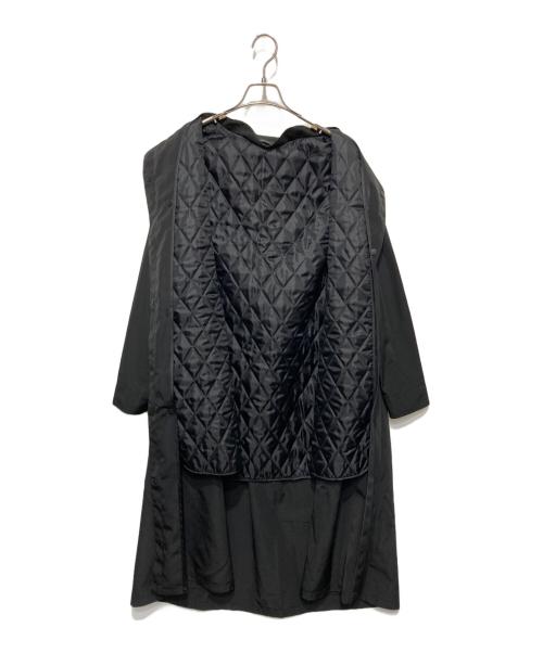 eunoia（ユノイア）eunoia (ユノイア) ライナー付ナイロンコート ブラック サイズ:FREEの古着・服飾アイテム