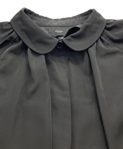 eunoia（ユノイア）eunoia (ユノイア) ライナー付ナイロンコート ブラック サイズ:FREEの古着・服飾アイテム