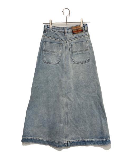 DIESEL（ディーゼル）DIESEL (ディーゼル) デニムロングスカート ブルー サイズ:25の古着・服飾アイテム