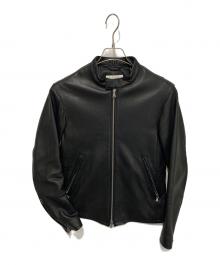 BEAUTY&YOUTH UNITED ARROWS（ビューティーアンドユースユナイテッドアローズ）の古着「シープ シングルライダース」｜ブラック