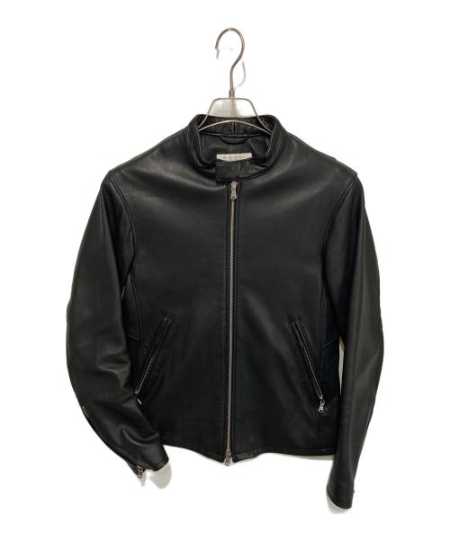 BEAUTY&YOUTH UNITED ARROWS（ビューティーアンドユースユナイテッドアローズ）BEAUTY&YOUTH UNITED ARROWS (ビューティーアンドユースユナイテッドアローズ) シープ シングルライダース ブラック サイズ:Ｓの古着・服飾アイテム