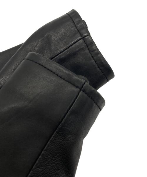 BEAUTY&YOUTH UNITED ARROWS（ビューティーアンドユースユナイテッドアローズ）BEAUTY&YOUTH UNITED ARROWS (ビューティーアンドユースユナイテッドアローズ) シープ シングルライダース ブラック サイズ:Ｓの古着・服飾アイテム