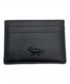 maison kitsuneメゾンキツネ）の古着「フォックスカードホルダー」｜ブラック
