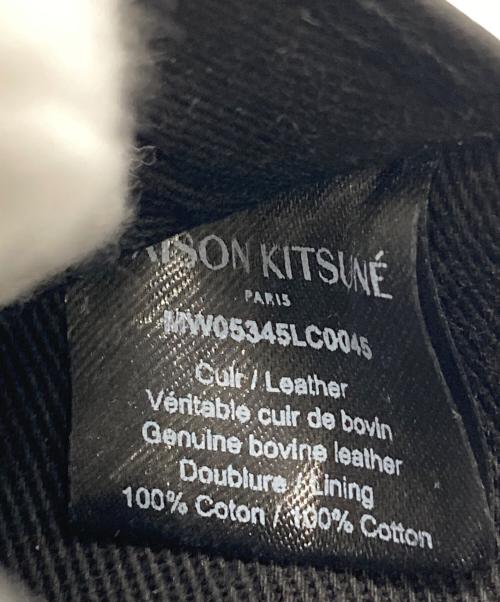 maison kitsune（メゾンキツネ）maison kitsune (メゾンキツネ) フォックスカードホルダー ブラック サイズ:なしの古着・服飾アイテム