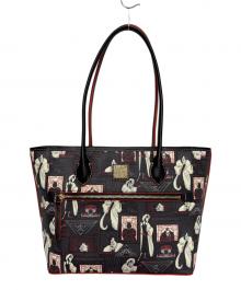DOONEY&BOURKE×DISNEY（ドゥーニーアンドバーク×ディズニー）の古着「クルエラ トートバッグ」｜ブラック