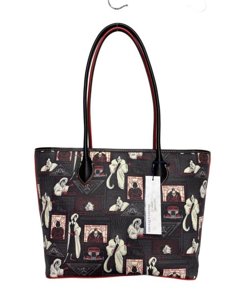 DOONEY&BOURKE（ドゥーニーアンドバーク）DOONEY&BOURKE (ドゥーニーアンドバーク) DISNEY (ディズニー) クルエラ トートバッグ ブラック 未使用品の古着・服飾アイテム