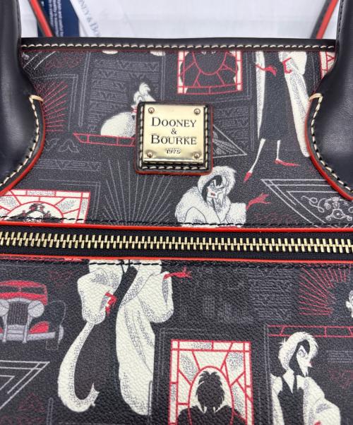 DOONEY&BOURKE（ドゥーニーアンドバーク）DOONEY&BOURKE (ドゥーニーアンドバーク) DISNEY (ディズニー) クルエラ トートバッグ ブラック 未使用品の古着・服飾アイテム